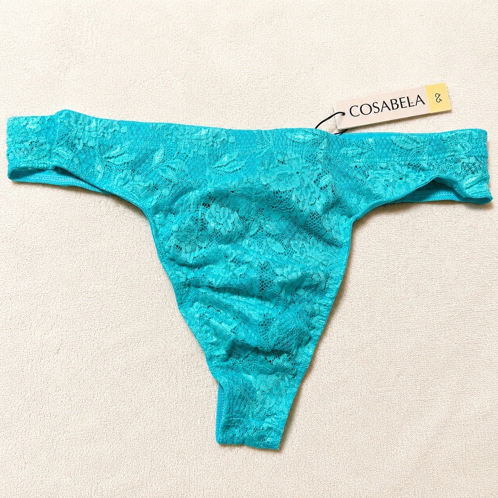 COSABELLA NSN Men's Classic G-String Lace Thong - Medium / NWT